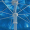 vidaXL - Strandparasol - Hawaï - 180 - cm - groen