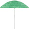 vidaXL - Strandparasol - Hawaï - 240 - cm - groen