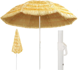 vidaXL - Strandparasol - Hawaï - stijl - 300 - cm - naturel