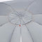 vidaXL - Strandparasol - met - zijwanden - 215 - cm - antracietkleurig