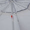 vidaXL - Strandparasol - met - zijwanden - 215 - cm - antracietkleurig