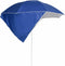 vidaXL - Strandparasol - met - zijwanden - 215 - cm - blauw