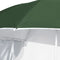vidaXL - Strandparasol - met - zijwanden - 215 - cm - groen