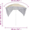 vidaXL - Strandparasol - met - zijwanden - 215 - cm - groen