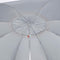 vidaXL - Strandparasol - met - zijwanden - 215 - cm - zandkleurig
