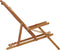 vidaXL - Strandstoel - inklapbaar - massief - eucalyptushout - en - stof - taupe