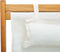 vidaXL - Strandstoel - inklapbaar - massief - eucalyptushout - en - stof - crème
