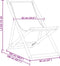 vidaXL - Strandstoel - inklapbaar - massief - eucalyptushout - en - stof - beige