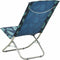 vidaXL - Strandstoelen - 2 - st - inklapbaar - bladpatroon - stof