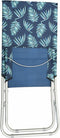vidaXL - Strandstoelen - 2 - st - inklapbaar - bladpatroon - stof