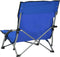 vidaXL - Strandstoelen - 2 - st - inklapbaar - stof - blauw