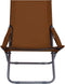 vidaXL - Strandstoelen - 2 - st - inklapbaar - stof - bruin