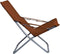 vidaXL - Strandstoelen - 2 - st - inklapbaar - stof - bruin