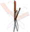 vidaXL - Strandstoelen - 2 - st - inklapbaar - stof - bruin