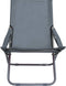 vidaXL - Strandstoelen - 2 - st - inklapbaar - stof - grijs