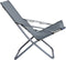 vidaXL - Strandstoelen - 2 - st - inklapbaar - stof - grijs