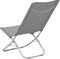 vidaXL - Strandstoelen - 2 - st - inklapbaar - stof - grijs