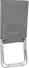 vidaXL - Strandstoelen - 2 - st - inklapbaar - stof - grijs