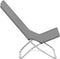 vidaXL - Strandstoelen - 2 - st - inklapbaar - stof - grijs