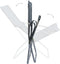 vidaXL - Strandstoelen - 2 - st - inklapbaar - stof - grijs