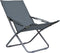 vidaXL - Strandstoelen - 2 - st - inklapbaar - stof - grijs