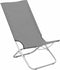 vidaXL - Strandstoelen - 2 - st - inklapbaar - stof - grijs