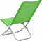 vidaXL - Strandstoelen - 2 - st - inklapbaar - stof - groen