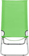 vidaXL - Strandstoelen - 2 - st - inklapbaar - stof - groen
