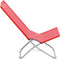 vidaXL - Strandstoelen - 2 - st - inklapbaar - stof - rood