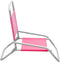 vidaXL - Strandstoelen - 2 - st - inklapbaar - stof - roze