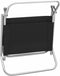 vidaXL - Strandstoelen - 2 - st - inklapbaar - stof - zwart