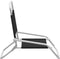 vidaXL - Strandstoelen - 2 - st - inklapbaar - stof - zwart