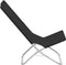 vidaXL - Strandstoelen - 2 - st - inklapbaar - stof - zwart