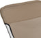 vidaXL - Strandstoelen - 2 - st - textileen - en - gepoedercoat - staal - taupe