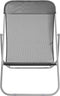 vidaXL - Strandstoelen - 2 - st - textileen - en - gepoedercoat - staal - grijs