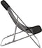 vidaXL - Strandstoelen - 2 - st - textileen - en - gepoedercoat - staal - zwart