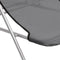 vidaXL - Strandstoelen - 2 - st - textileen - en - gepoedercoat - staal - grijs