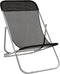 vidaXL - Strandstoelen - 2 - st - textileen - en - gepoedercoat - staal - zwart
