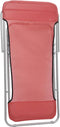 vidaXL - Strandstoelen - 2 - st - textileen - en - gepoedercoat - staal - rood