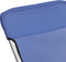 vidaXL - Strandstoelen - 2 - st - textileen - en - gepoedercoat - staal - blauw