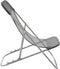 vidaXL - Strandstoelen - 2 - st - textileen - en - gepoedercoat - staal - grijs
