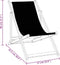 vidaXL - Strandstoelen - inklapbaar - 2 - st - aluminium - en - textileen - bruin