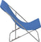 vidaXL - Strandstoelen - inklapbaar - 2 - st - staal - en - oxford - stof - blauw