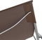 vidaXL - Strandstoelen - inklapbaar - 2 - st - staal - en - oxford - stof - bruin
