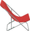vidaXL - Strandstoelen - inklapbaar - 2 - st - staal - en - oxford - stof - rood