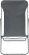 vidaXL - Strandstoelen - inklapbaar - 2 - st - staal - en - oxford - stof - grijs