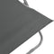 vidaXL - Strandstoelen - inklapbaar - 2 - st - staal - en - oxford - stof - grijs