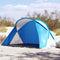 vidaXL - Strandtent - 2-persoons - pop-up - waterdicht - azuurblauw