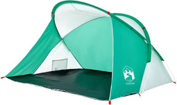 vidaXL - Strandtent - 2-persoons - pop-up - waterdicht - zeegroen