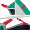 vidaXL - Strandtent - 2-persoons - pop-up - waterdicht - zeegroen